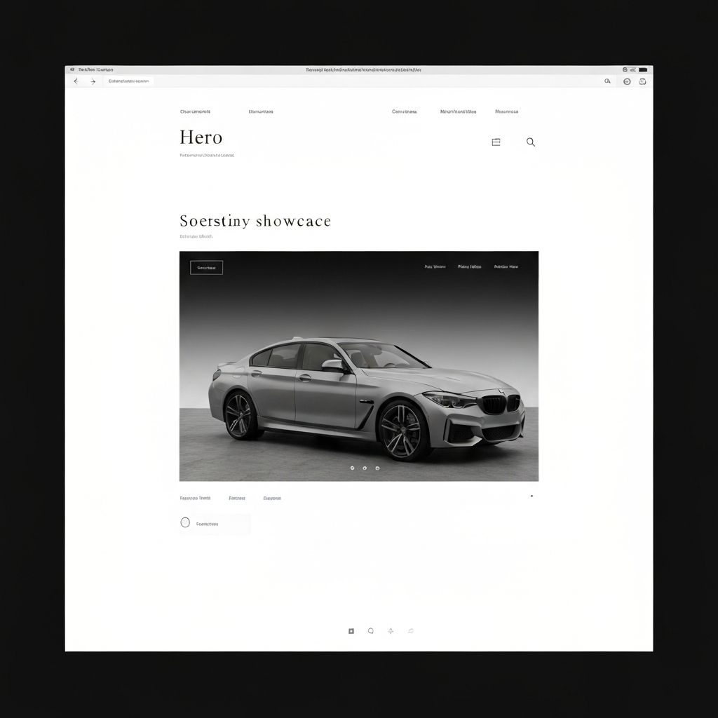 BMW Cars Website